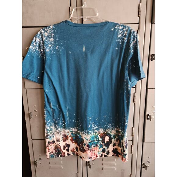 Ladies graphic tshirt top - size large - Picture 3 of 4